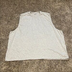 SKIMS Gray Sleeveless Women's Muscle Tee